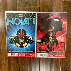 Marvel Now Nova set of two books sealed
